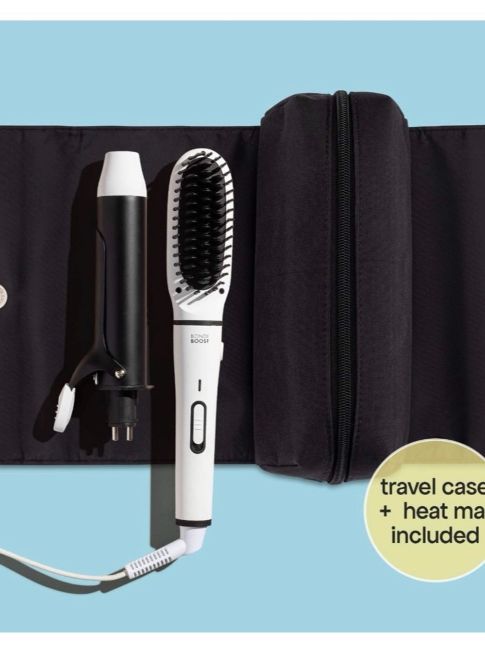 Bondi Boost White and Black Heated Styling Brush - Picture 4 of 8
